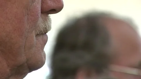 Male moustache Stock Footage 6732283