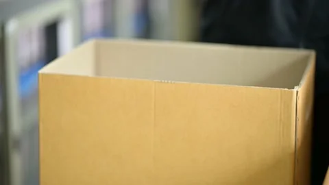 Male officials are managing documents at the office. Видео 136529786