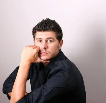 Male Posing Stock Photos