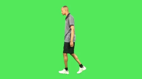 Male runner Stock Footage 12141661