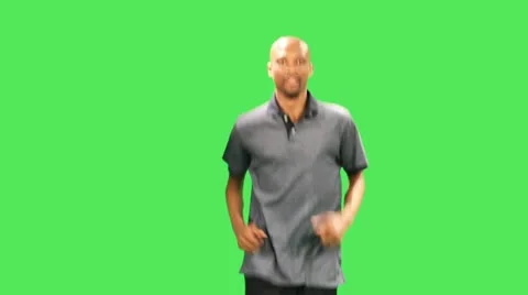 Male runner Stock Footage 12141680