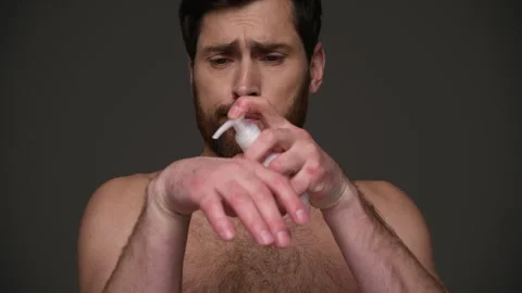 Male self-care concept Stock Footage 258113673