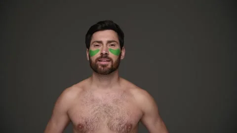 Male self-care concept Stock Footage 258114076