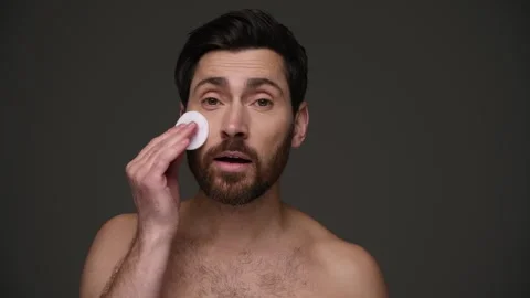 Male self-care concept Stock Footage 258115012