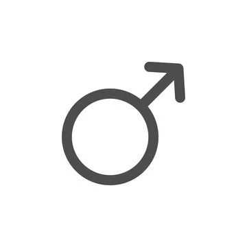 Male sign icon. Elements of web icon. Premium quality graphic design icon. Signs Stock Illustration