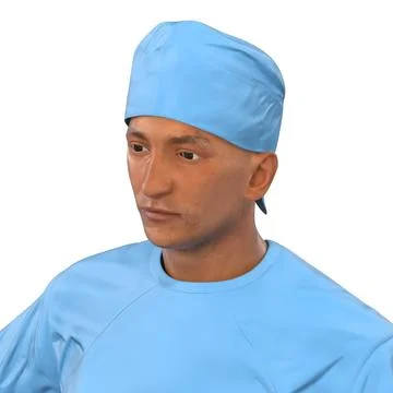 Male Surgeon Mediterranean 2 3D Model ~ 3D Model #90619026