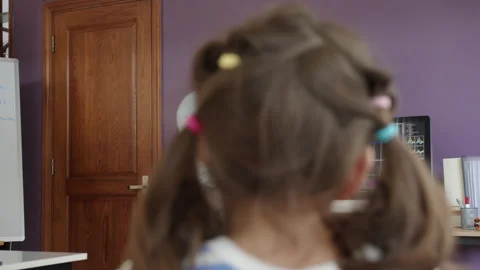 Male Teacher Explaining Topic at Engineering Class Using Code on Screen Stock Footage 280538570