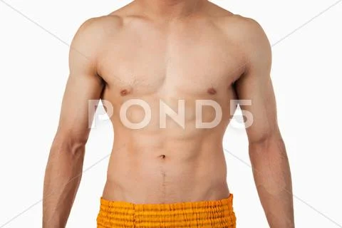 Male torso Stock Photos