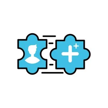 Male user acount with speech bubble Stock Illustration