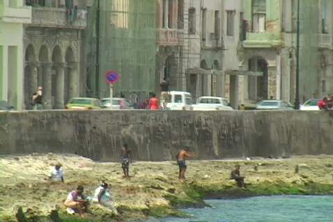 Malecon Stock Footage 397170