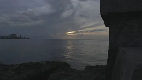 Malecon, Havana Cuba Stock Footage 136843563