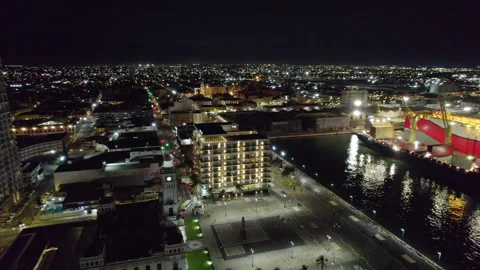 Malecon of Veracruz Stock Footage 346029223