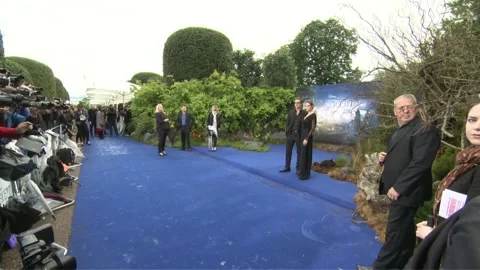 Maleficent Costume and Props Private Reception, London - 08 May 2014 Stock Footage 205284053