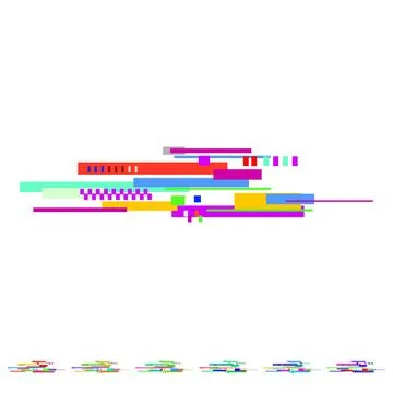 Malfunction glitch error cartoon vector graphic 스톡 일러스트