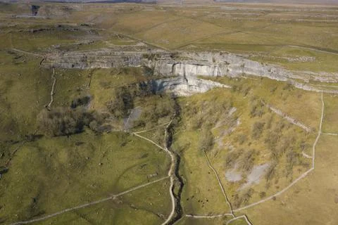 Malham Cove 01 Stock Photos