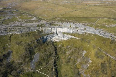 Malham Cove 03 Stock Photos