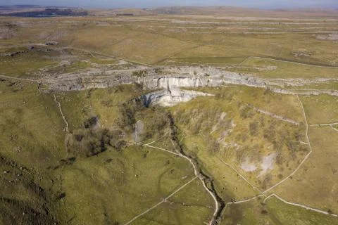 Malham Cove Stock Photos