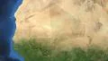 Mali. 3d earth in space - zoom in on Mali contoured 4k 4k or 4k+ Resolution