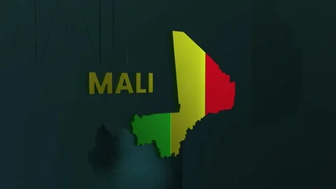 Mali Map 库存影片 279753982