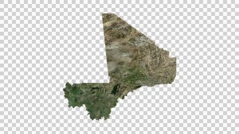 Mali Map Stock Illustration