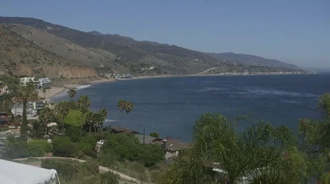 Malibu Beach, CA Stock Footage 49549238
