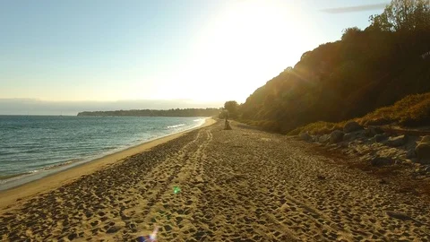 Malibu beach  Video stock 102748557