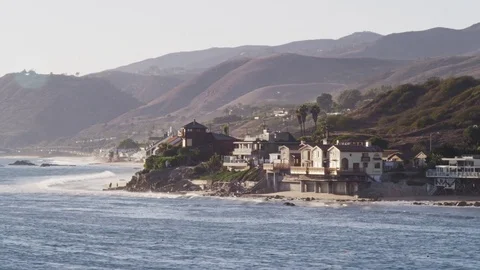Malibu Beach House 2 Stock Footage 77825994