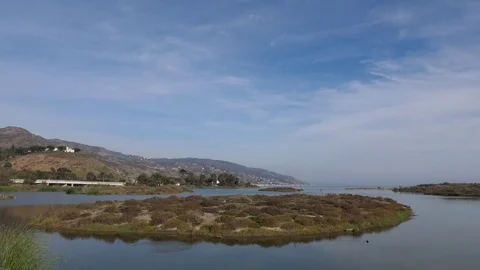 Malibu Beach Lagoon Video stock 82293705