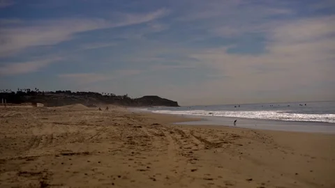 Malibu beach ,Pacific Stock Footage 234067184
