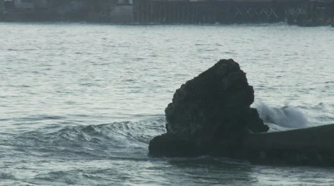 Malibu Coast 1 MS Stock Footage 829984