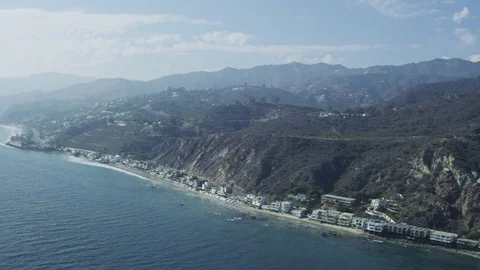 Malibu Coast Stock Footage