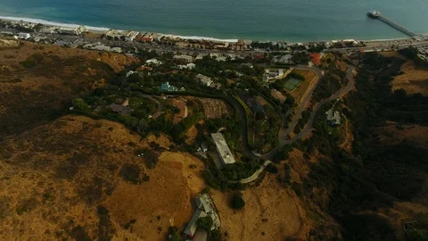 Malibu coast Video stock 102748591