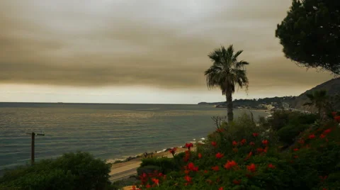 Malibu day time lapse 스톡 동영상 45833077