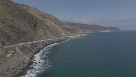Malibu Drone Stock Footage 134657513