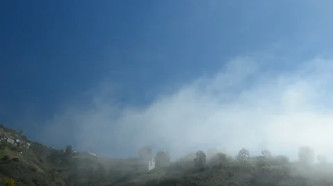 Malibu Fog Stock Footage 32237680