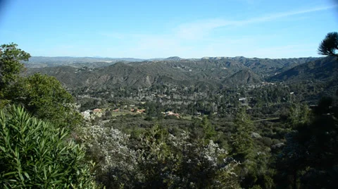 Malibu hills Stock Footage 32236603