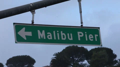 Malibu pier Stock Footage 46463208