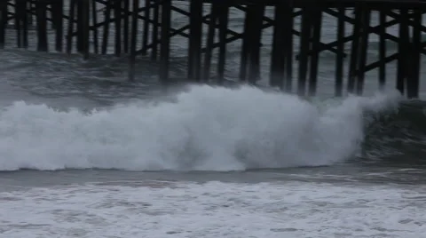 Malibu pier Stock Footage 46463320