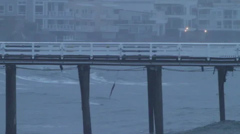 Malibu pier Stock Footage 46463880
