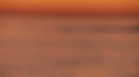 Malibu Sunset Ocean Focus Stock Footage 1036001