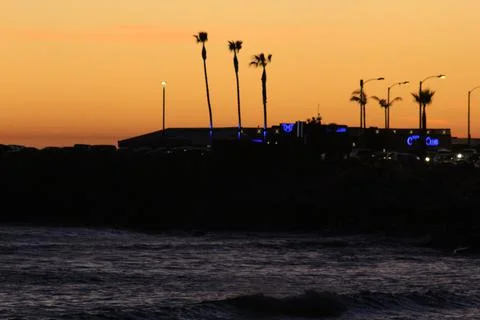 Malibu Sunset Foto stock