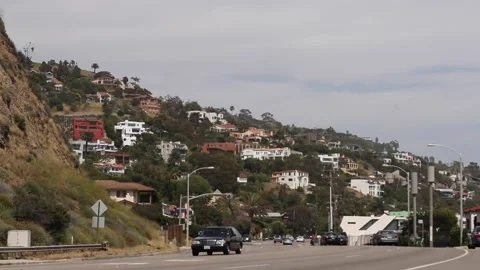 Malibu Traffic 2 Stock-Footage 143579270