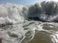 Malibu Underwater Ocean Waves 04 Slow Motion 240fps Footage