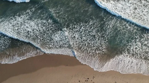 Malibu waves Stock Footage 120475097