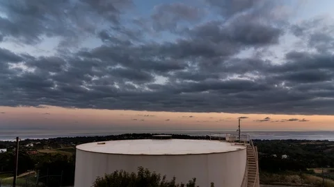 Malibu.Los Angeles Time lapse Stock Footage 91336720