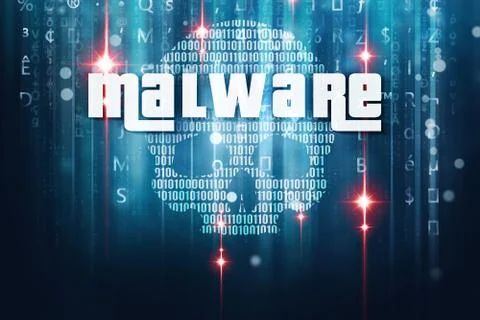 Malicious computer program Stock Illustration