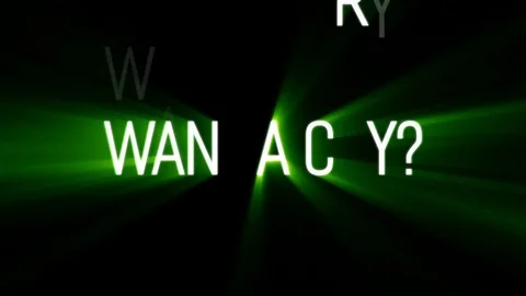 Malicious encryption ransomware called wanna cry Stock Footage 76260690