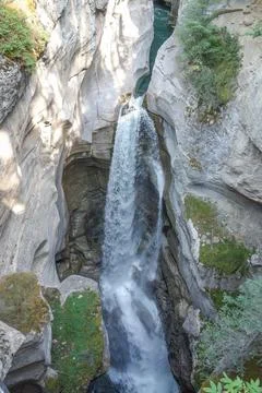 Maligne Canyon in Alberta Stock Photos