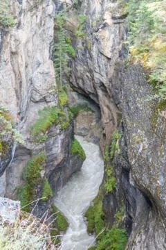 Maligne Canyon Stock Photos