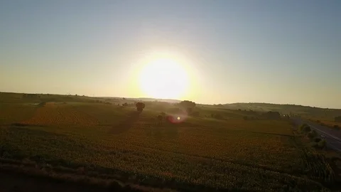 Malkara Sunset Stock Footage 96251165